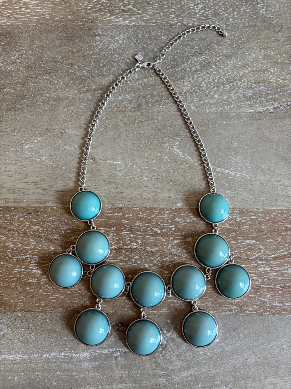 Turquoise Bubble Statement Necklace - Women’s Jewelry